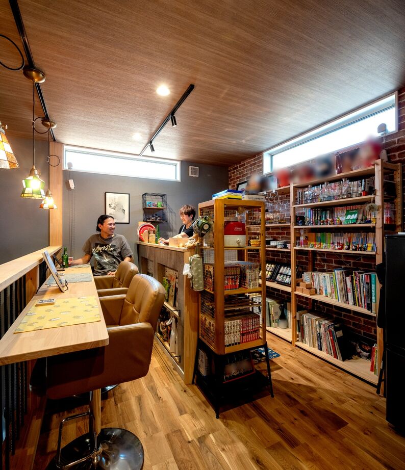 ワクワクプロジェクト／三光ホーム 【3000万円台/43.7坪/間取り有】バイク乗り夫婦が叶えた10台以上の愛車を格納するアメリカンガレージハウスの建築実例画像4