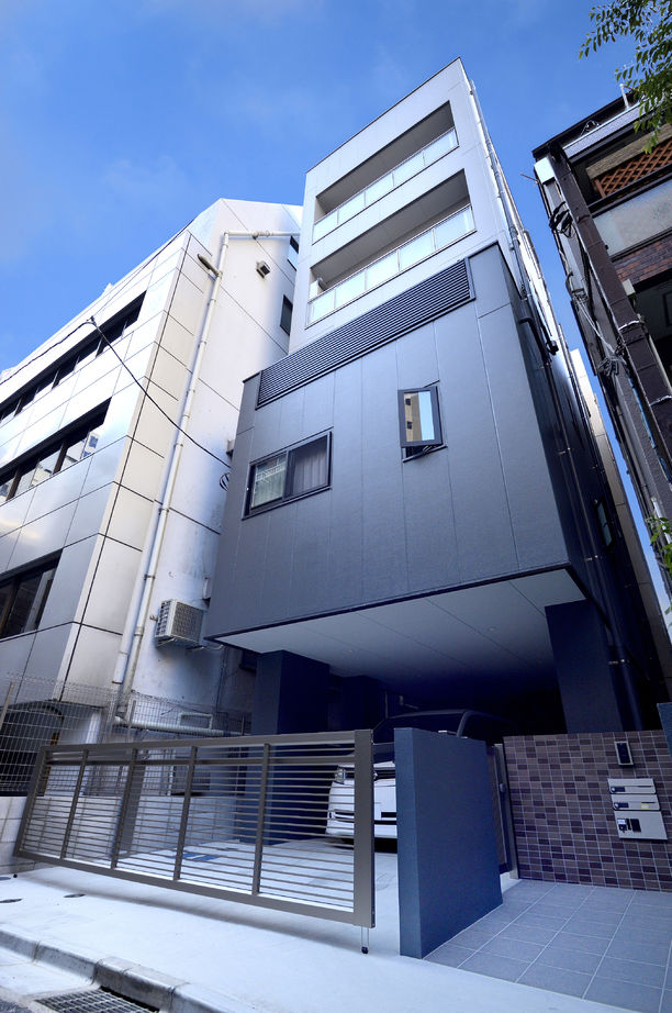 Suumo 敷地27 7坪 5階建て二世帯住宅 間取り図有り 兄弟が暮らすスタイリッシュな都市型住宅を実現 M Line の建築実例詳細 注文住宅