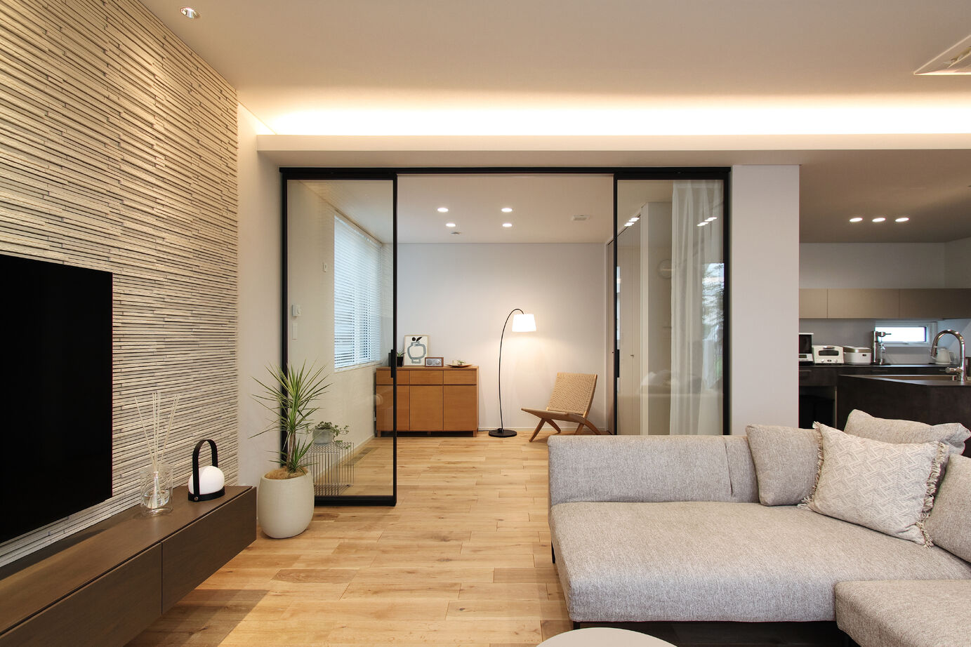 ファインホーム 【北欧モダン】がテーマ　キッチンが主役の雰囲気あふれる住まいの建築実例画像3