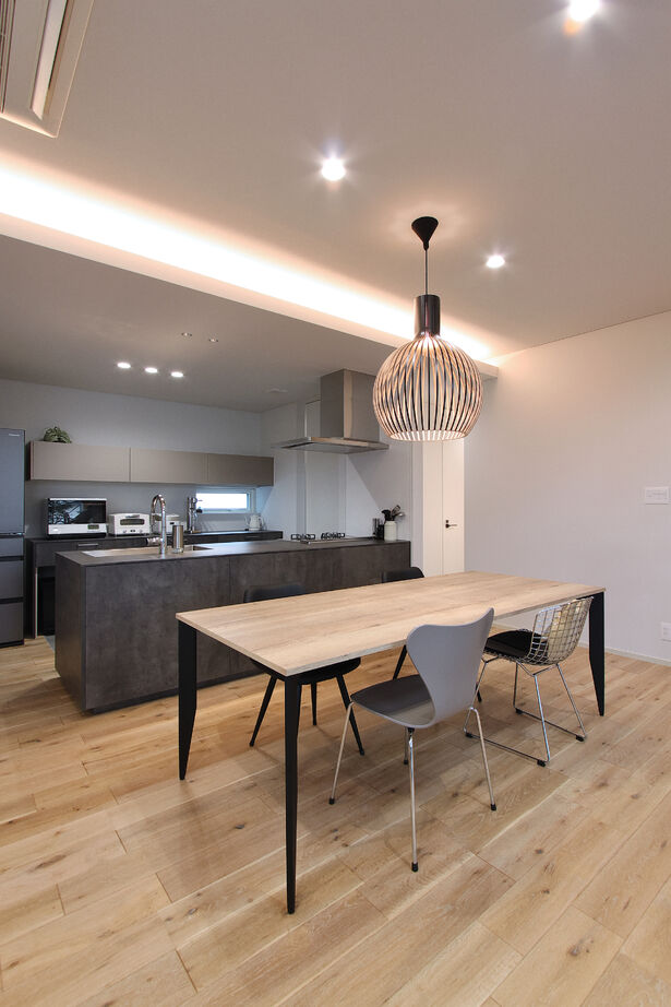 ファインホーム 【北欧モダン】がテーマ　キッチンが主役の雰囲気あふれる住まいの建築実例画像6