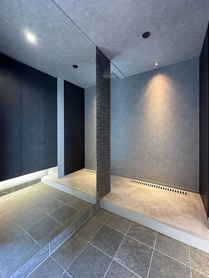 ファインホーム 【ビルトインガレージ｜バイク｜平屋｜中庭】車好きが憧れる、贅沢なガレージハウスの建築実例画像10