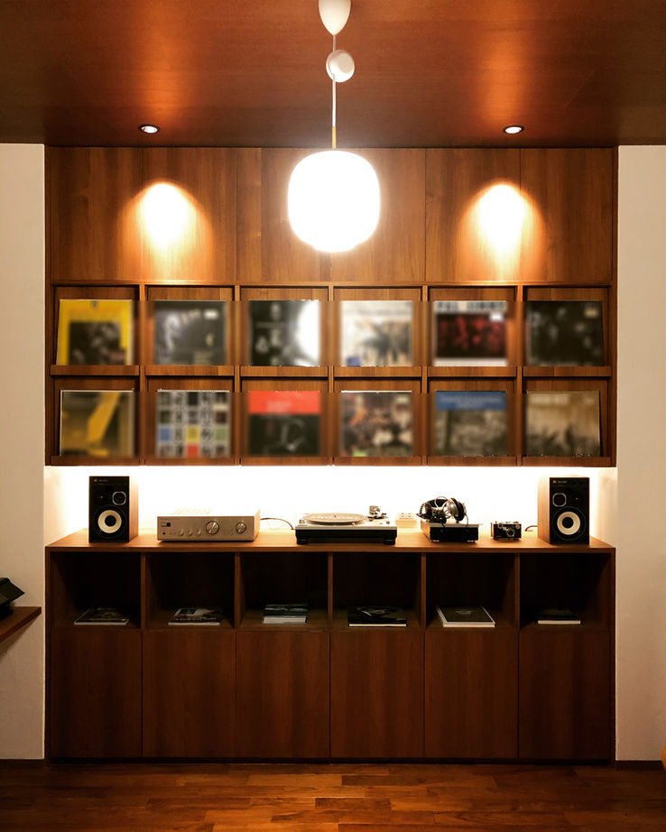 ハナハウス 【交野市／2300万円】趣味のJAZZが楽しめる、ミッドセンチュリーテイストの家［間取り図］の建築実例画像4