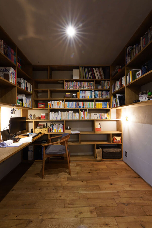 ハナハウス 【大阪府堺市／2750万円／延床面積37.9坪】パンが作れるキッチンや工作部屋のあるレトロモダンな家の建築実例画像2