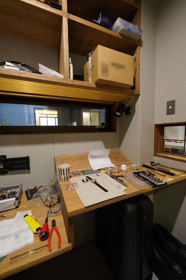 ハナハウス 【大阪府堺市／2750万円／延床面積37.9坪】パンが作れるキッチンや工作部屋のあるレトロモダンな家の建築実例画像3