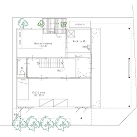 KADeL 【4000万円台/大阪府/30坪/間取り図有】「環境共生住宅」　光と風、大空間の2階LDK│四季を届ける眺望の家の間取り図（2LDK）1階
