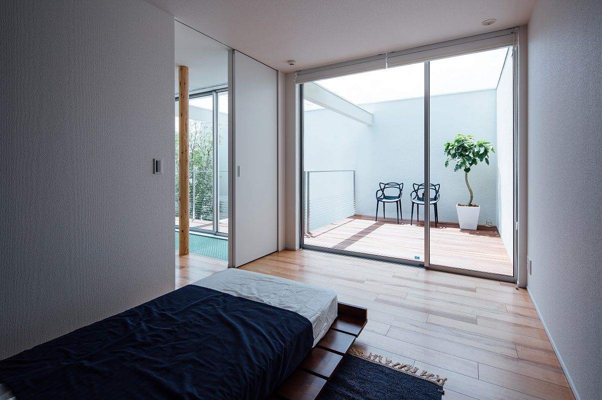 KADeL 【4000万円台/大阪府/間取り有/50坪】「囲炉裏の住宅」古き良き和の趣　吹き抜けテラスで開放的な中庭の家の建築実例画像13