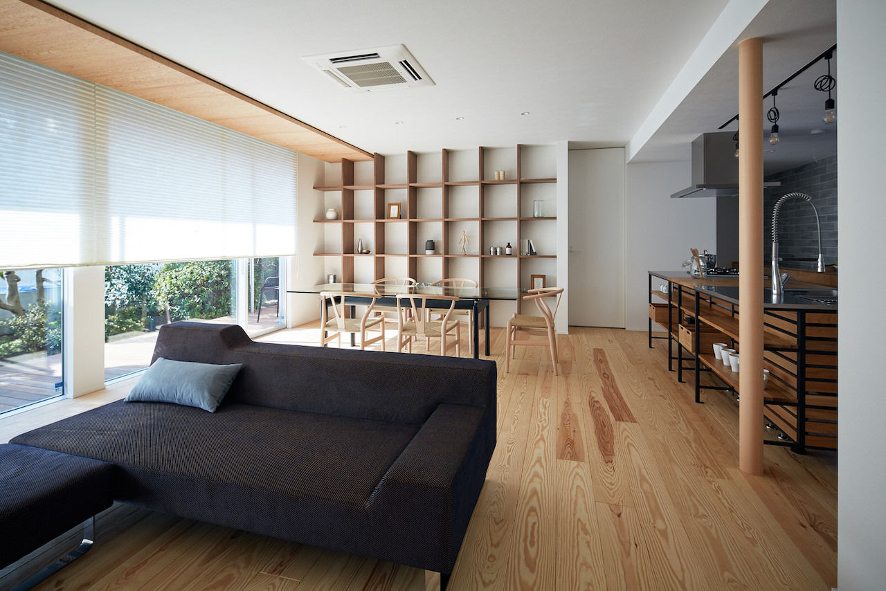 KADeL 【5000万円～/大阪府/間取り図有】感じるのは緑の豊かさ。日本の昔の住宅に倣った平屋のように暮らせる家の建築実例画像4