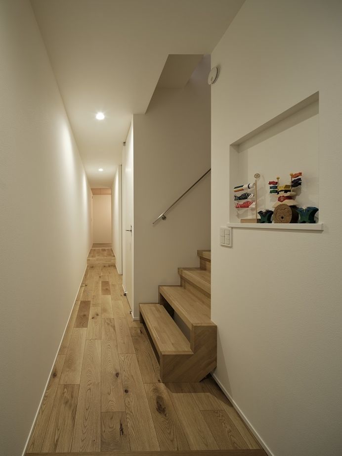 KADeL 【3階建て/大阪市/3000万円台】間口3m、15坪に建つ3階建て住宅。採光＆収納計画にこだわる「都市に棲む家」の建築実例画像6