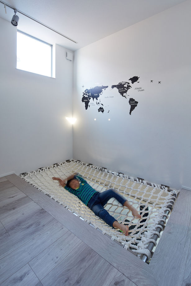 KADeL 【3階建て/大阪府/19坪】「愉しむ家」　狭小地に中庭のあるシンプルモダンな狭小３階建住宅の建築実例画像5