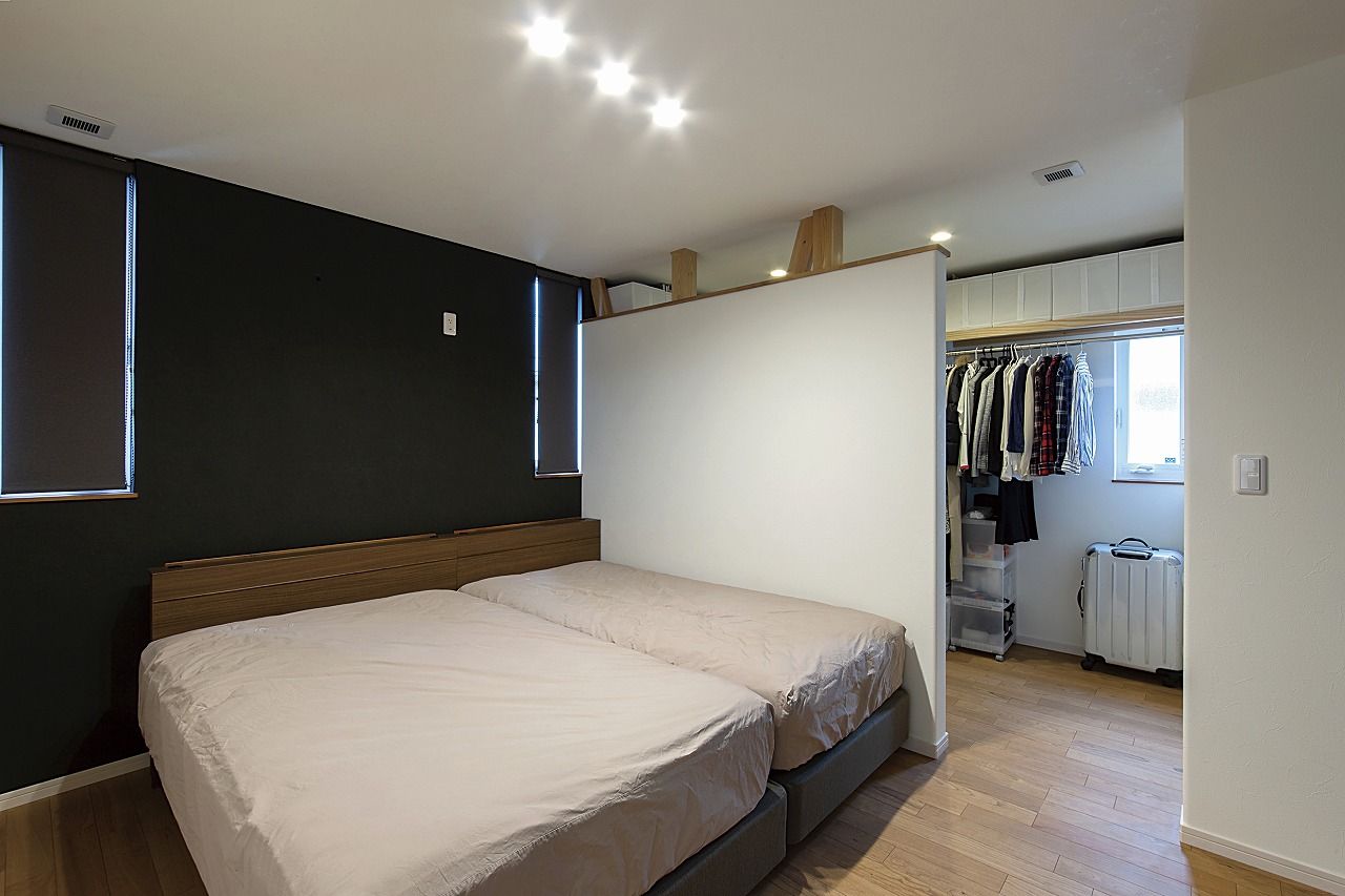 山田建築店 ボルダリングウォールに吹き抜けのリビング…キッチンを中心に家族がつながる、温もりの家の建築実例画像3