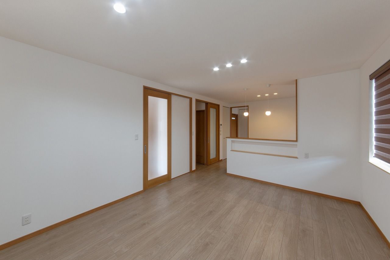 山田建築店 占有スペースと共有スペースをバランスよく組み合わせ、お互いの暮らしやすさに配慮した二世帯住宅の建築実例画像9