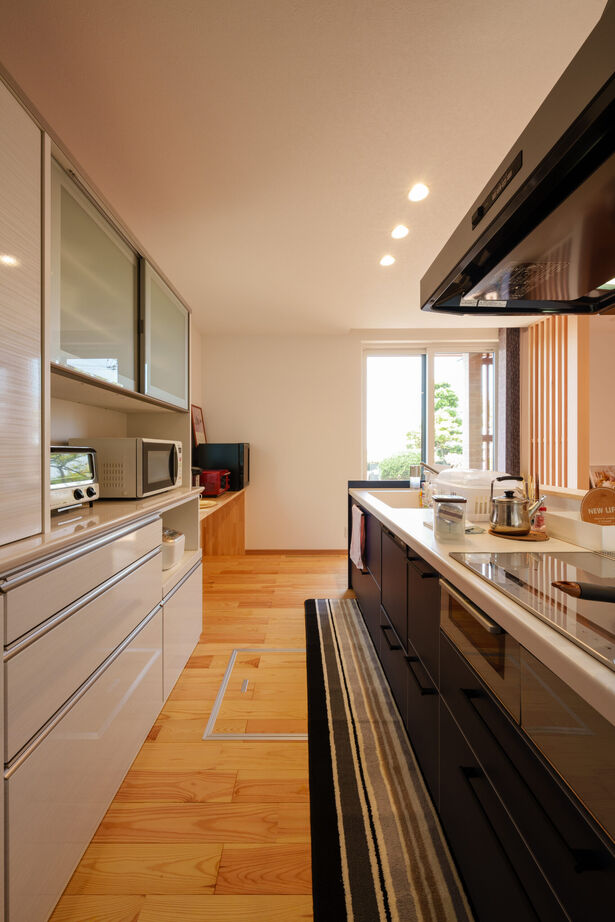 山田建築店 温度差の少ない床下エアコンが叶えた平屋の家の建築実例画像4