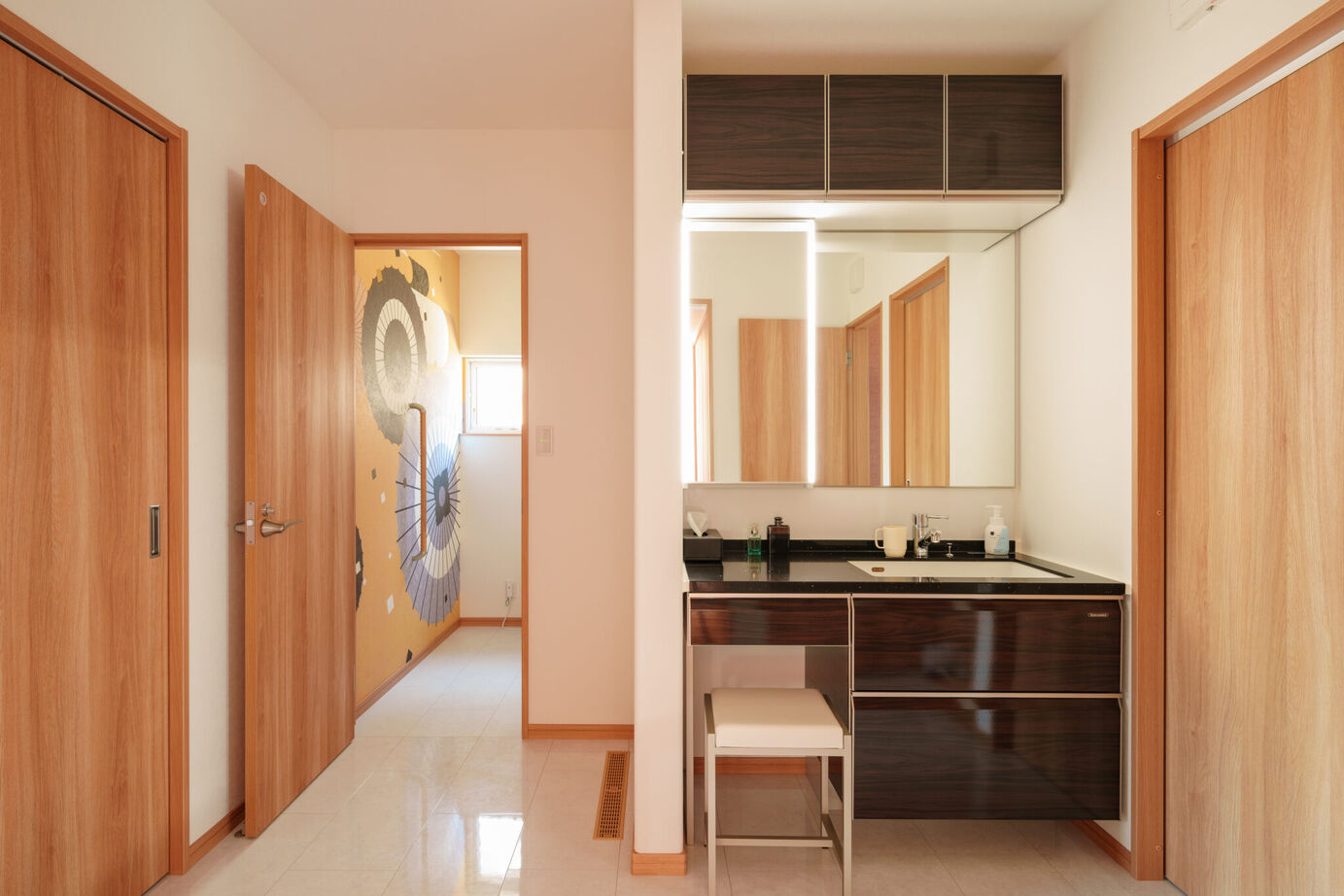 山田建築店 温度差の少ない床下エアコンが叶えた平屋の家の建築実例画像5