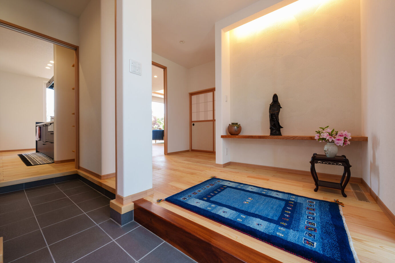 山田建築店 温度差の少ない床下エアコンが叶えた平屋の家の建築実例画像6