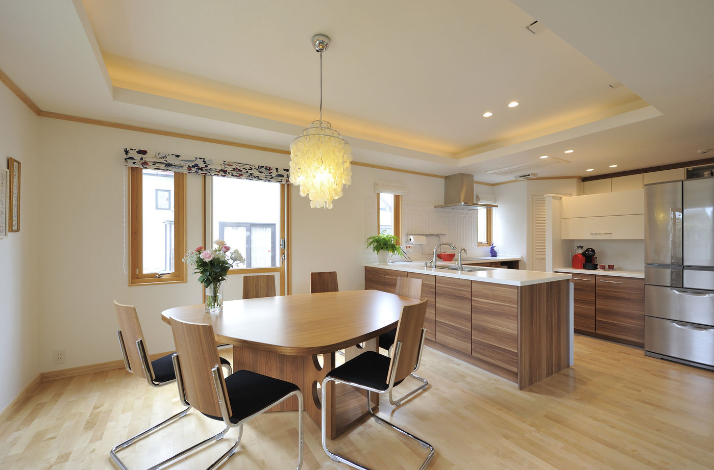 スウェーデンハウス 【北欧/輸入住宅/52.2坪】お気に入りの空間と快適さに包まれ　家事も子育ても楽しい時間にの建築実例画像4