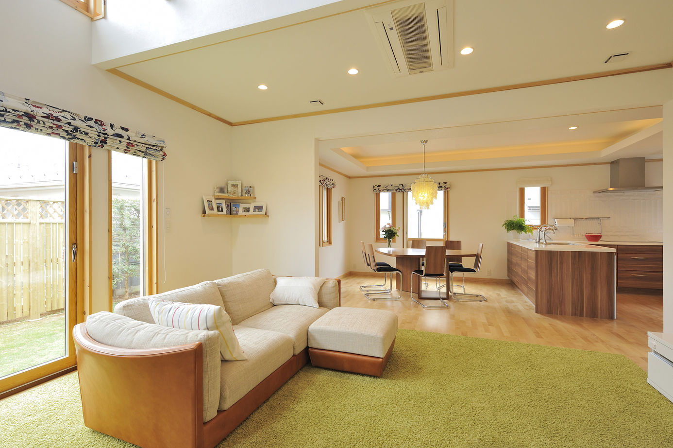 スウェーデンハウス 【北欧/輸入住宅/52.2坪】お気に入りの空間と快適さに包まれ　家事も子育ても楽しい時間にの建築実例画像5