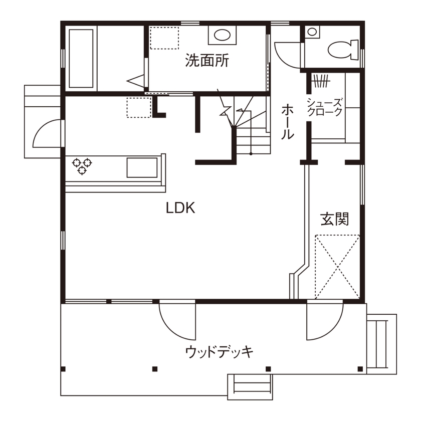 SUUMO】 ウッドデッキ、土間玄関、リビングが繋がる開放感いっぱいの家 - スウェーデンハウス 名古屋支店の建築実例詳細 | 注文住宅