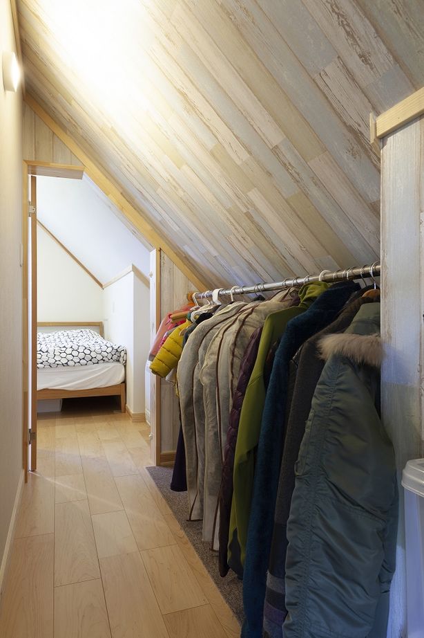 スウェーデンハウス ウッドデッキ、土間玄関、リビングが繋がる開放感いっぱいの家の建築実例画像8