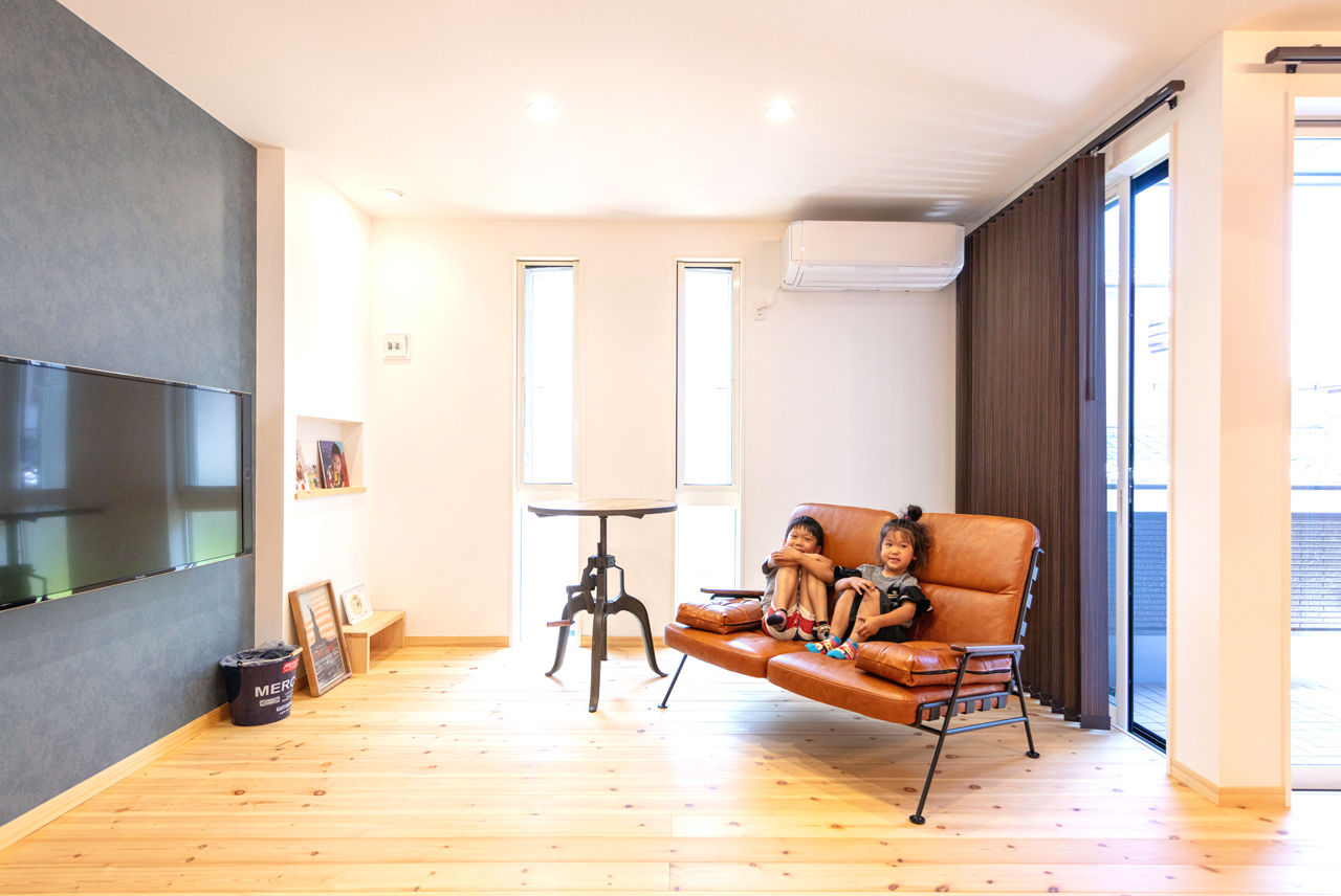 紀州国土建設 【大阪府/2000万円台/間取図有/おしゃれ】京町家を彷彿させる和モダンな家。無垢材と造作物に温もりが漂うの建築実例画像8