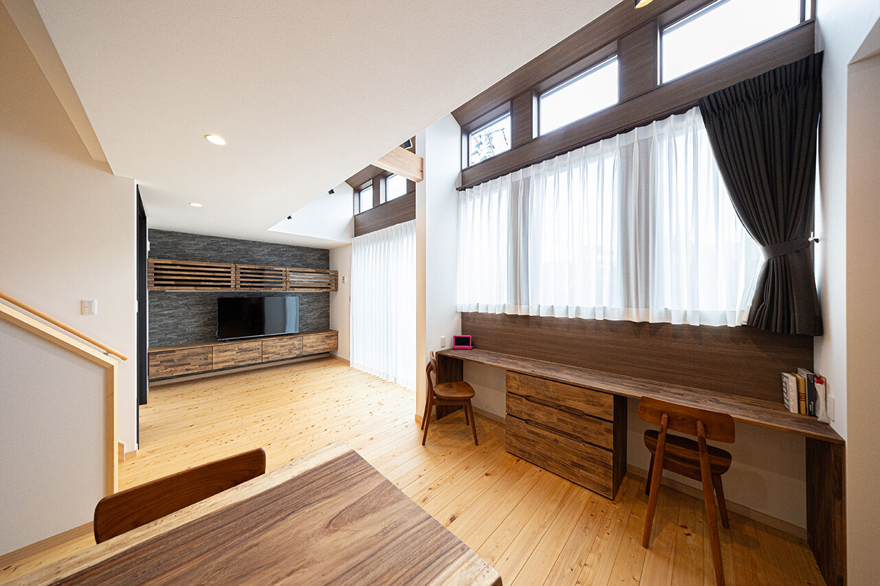 紀州国土建設 【大阪府/2000万円台/間取り図有】統一感のあるオーダー家具が叶えるホテルライクな美しさの建築実例画像3