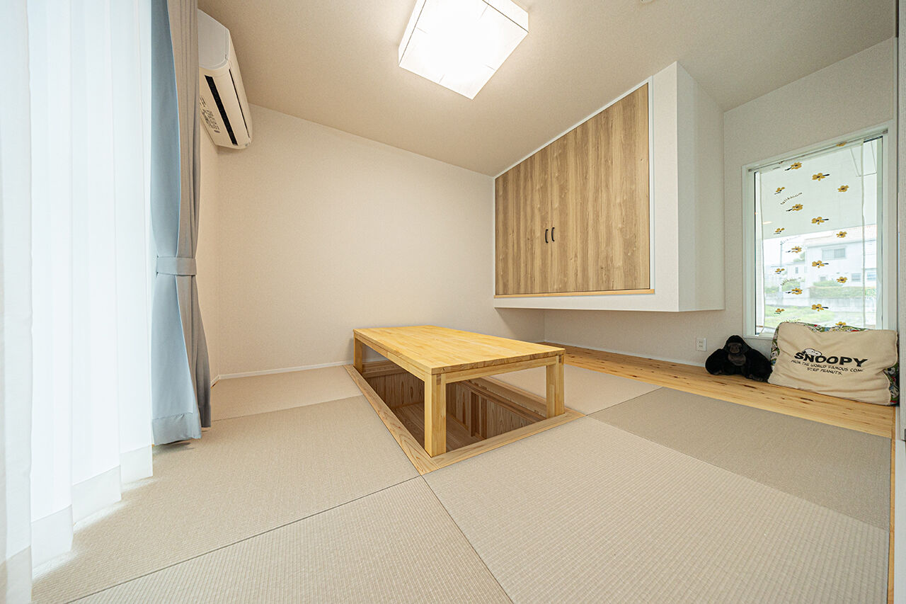 紀州国土建設 【和歌山県/2000万円台】北欧スタイル×こだわりの暮らし。掘りごたつのある家族団らんの住まいの建築実例画像5