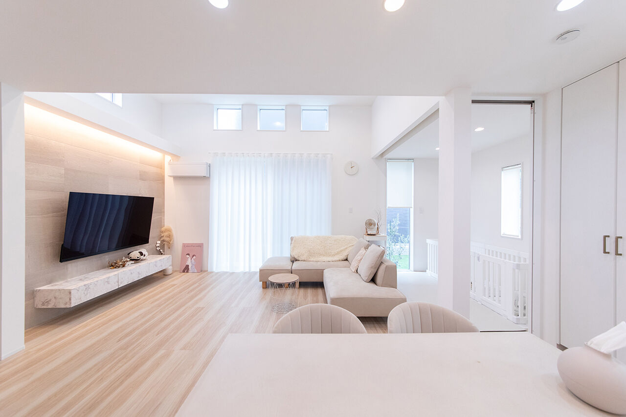 紀州国土建設 【和歌山県/2000万円台/間取り図有】ロフトをセカンドリビングに。家族時間が自然と生まれる動線設計の建築実例画像4