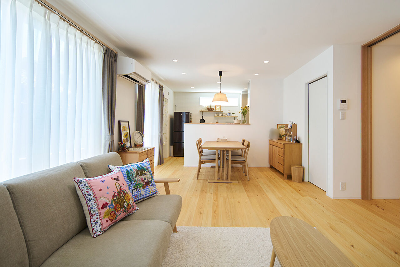 紀州国土建設 【和歌山県/3000万円台/間取り図有】趣味を楽しむための部屋を確保した、ゆとりある住まいの建築実例画像2