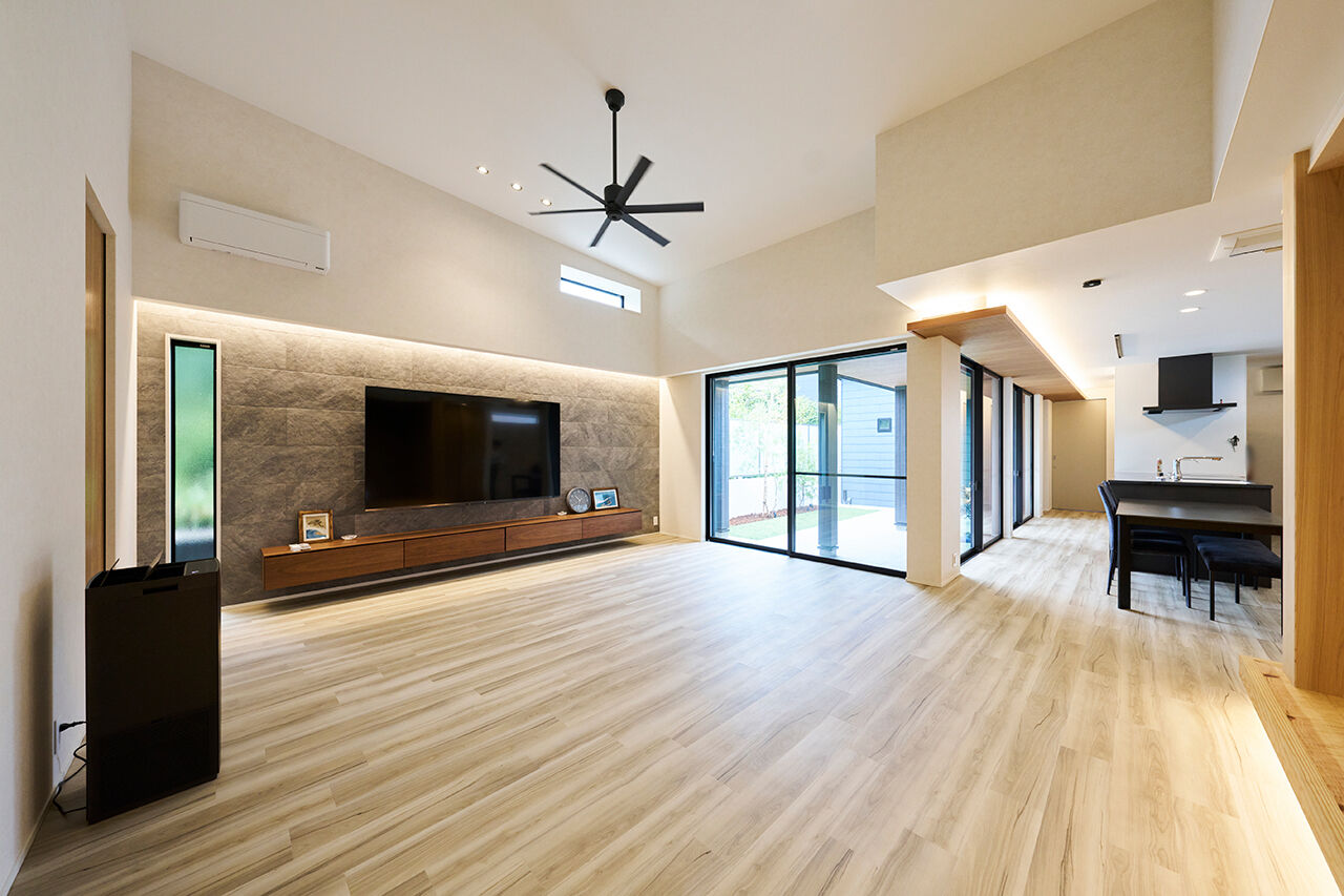 紀州国土建設 【和歌山県/4000万円以上/平屋/間取り図有】将来の暮らしも見据えた、機能美とゆとりが調和する住まいの建築実例画像3