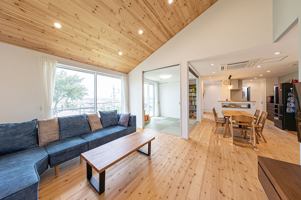 紀州国土建設 【和歌山県/2000万円台/平屋/間取り図有】外部収納と土間が活きる平屋の暮らしの建築実例画像2