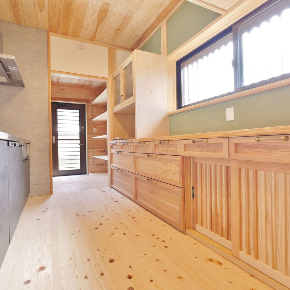 因建設 【2000万円台×平屋×竹小舞の欄間】祖父の倉庫に眠る木材を再利用。田舎暮らしを楽しむ和の住まいの建築実例画像6