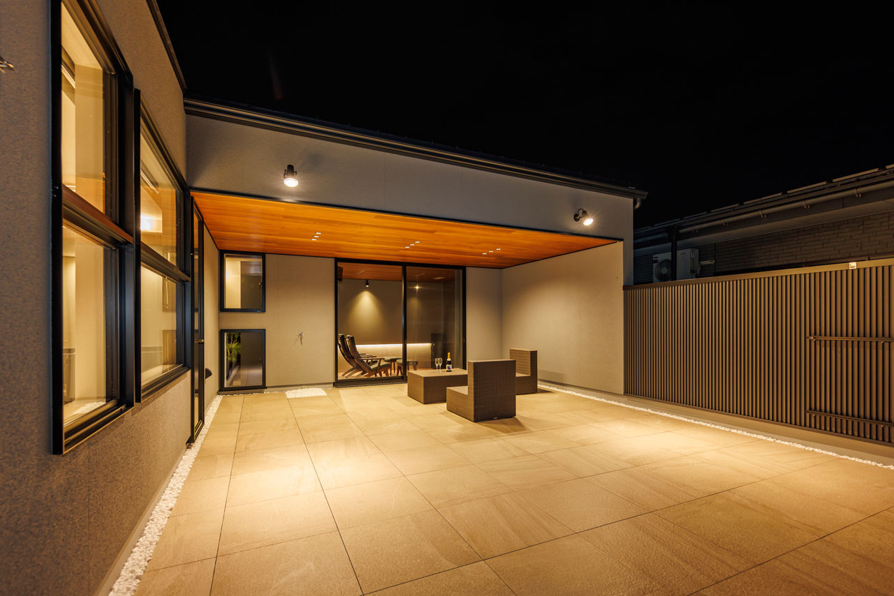 NOZOMI HOME 【岐阜県｜ガレージハウス・全館空調】吹抜リビングは圧巻の開放感。美しいデザインと快適な室温に癒されるの建築実例画像10