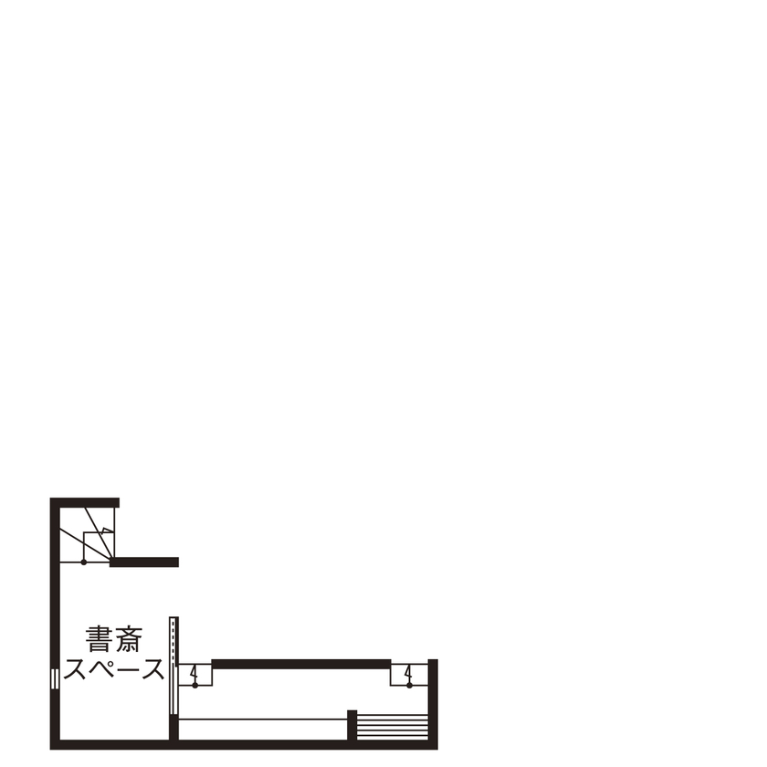 NOZOMI HOME 【岐阜県｜和モダン×屋上庭園｜間取り有】まるで高級旅館の風情。屋上庭園ではリゾート気分を満喫の間取り図（4LDK）半地下