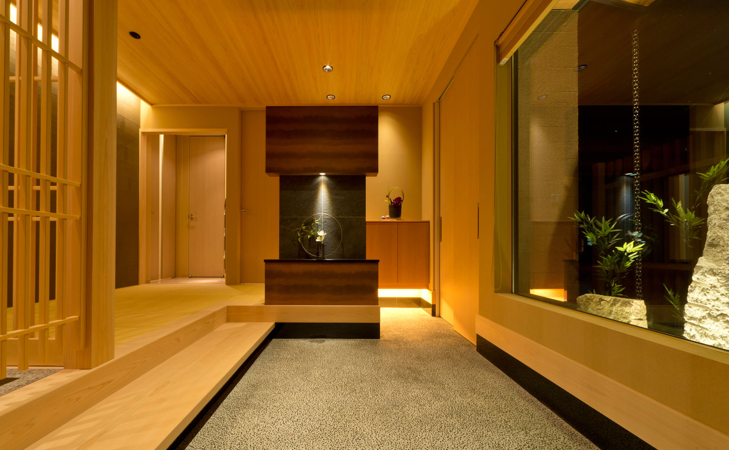 NOZOMI HOME 【岐阜県｜和モダン×屋上庭園｜間取り有】まるで高級旅館の風情。屋上庭園ではリゾート気分を満喫の建築実例画像4