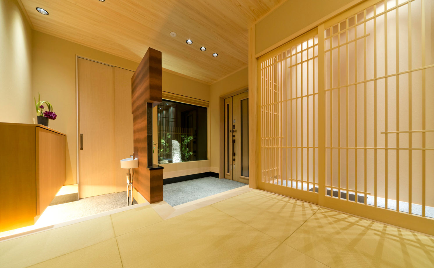 NOZOMI HOME 【岐阜県｜和モダン×屋上庭園｜間取り有】まるで高級旅館の風情。屋上庭園ではリゾート気分を満喫の建築実例画像5