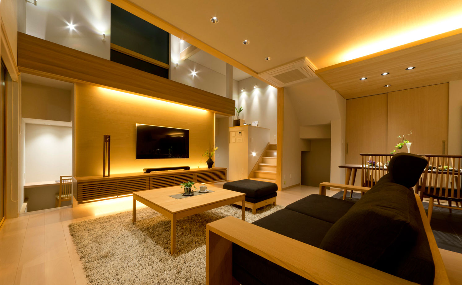 NOZOMI HOME 【岐阜県｜和モダン×屋上庭園｜間取り有】まるで高級旅館の風情。屋上庭園ではリゾート気分を満喫の建築実例画像7