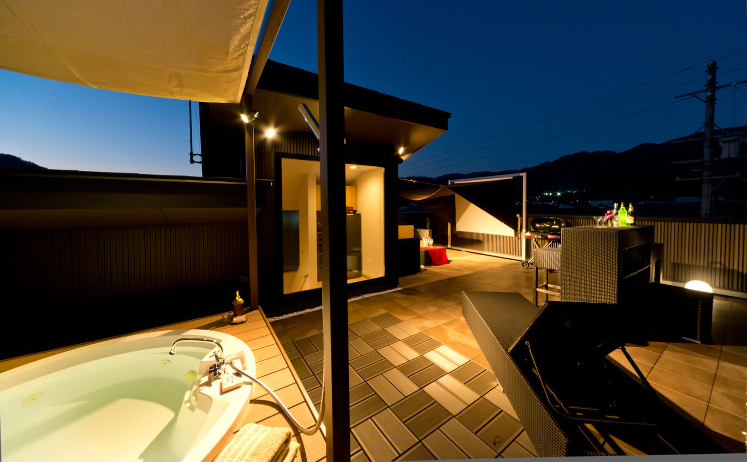 NOZOMI HOME 【岐阜県｜和モダン×屋上庭園｜間取り有】まるで高級旅館の風情。屋上庭園ではリゾート気分を満喫の建築実例画像8