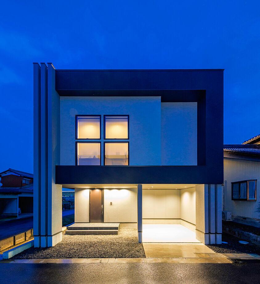 NOZOMI HOME 【岐阜市｜２階リビング・インナーガレージ】屋上庭園のあるガレージハウス。２階リビングは圧巻の開放感！の建築実例画像12