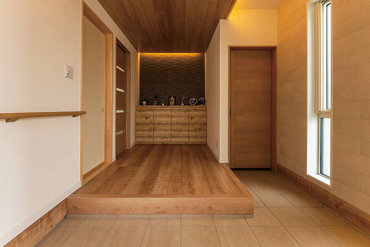 東邦建工 長野市・屋外テラス・薪ストーブ｜内も外も一体で愉しむ、家族が集う憩いの家の建築実例画像8