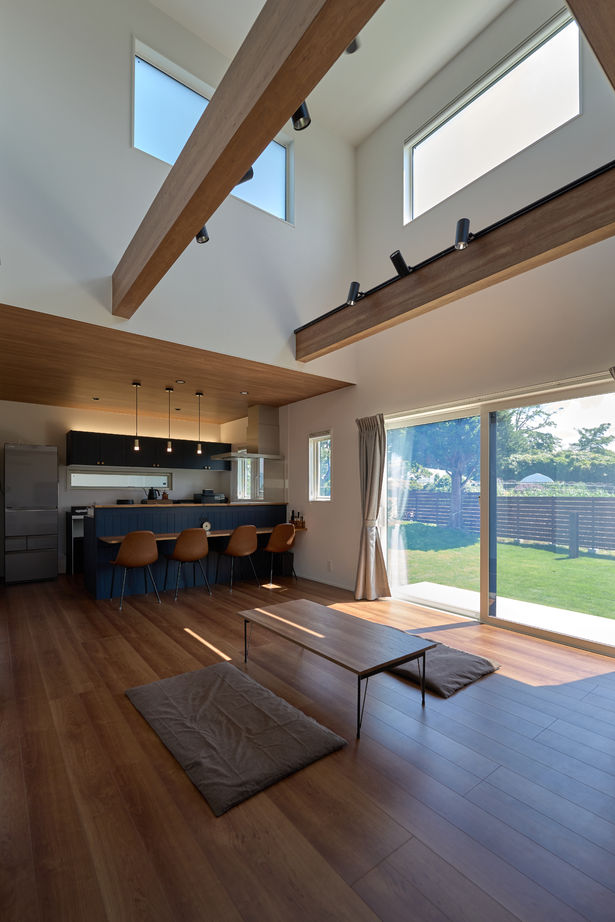 東邦建工 【塩尻市/37坪】　吹抜けのある　カジュアルヴィンテージの家の建築実例画像7