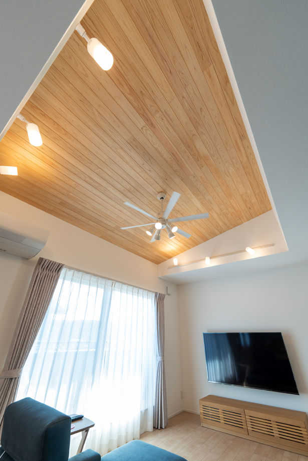 東邦建工 東御市・2階リビング・勾配天井|現在～将来の生活まで見据えたこだわりのお家の建築実例画像3