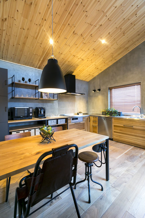 D・LIFE 【4人家族/狭小敷地/2階リビング】自分らしさを詰め込んだインダストリアルハウスの建築実例画像3