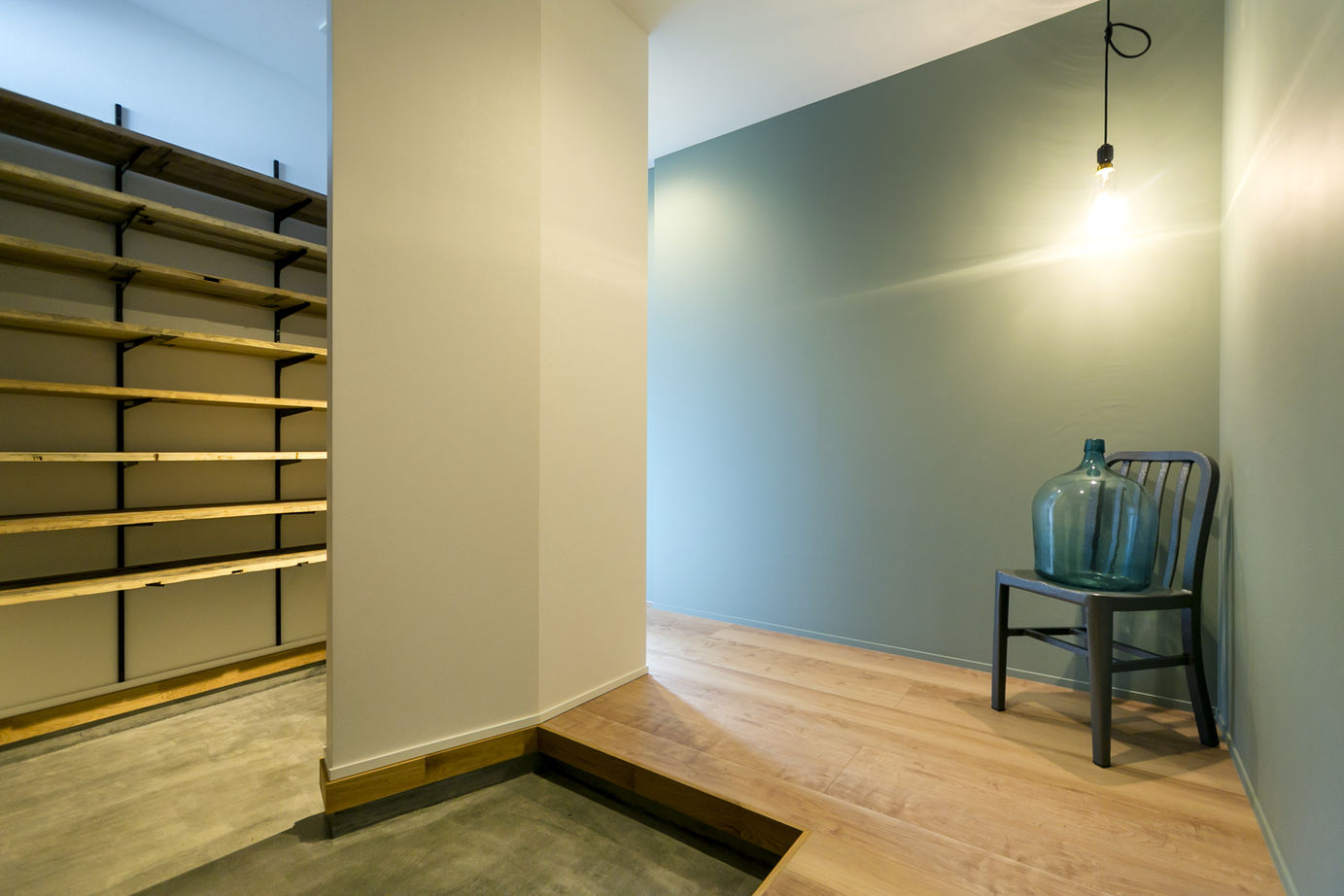 D・LIFE 【4人家族/狭小敷地/2階リビング】自分らしさを詰め込んだインダストリアルハウスの建築実例画像6