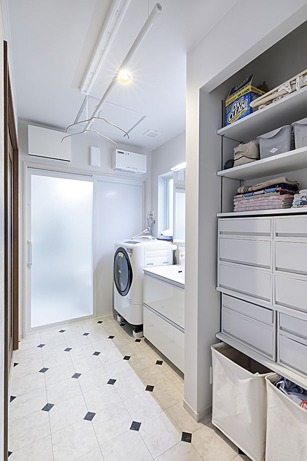 東宝ホーム 一体感のある間取とスムーズな家事動線が快適。秘密基地のようなロフトも楽しい平屋づくりの家の建築実例画像6