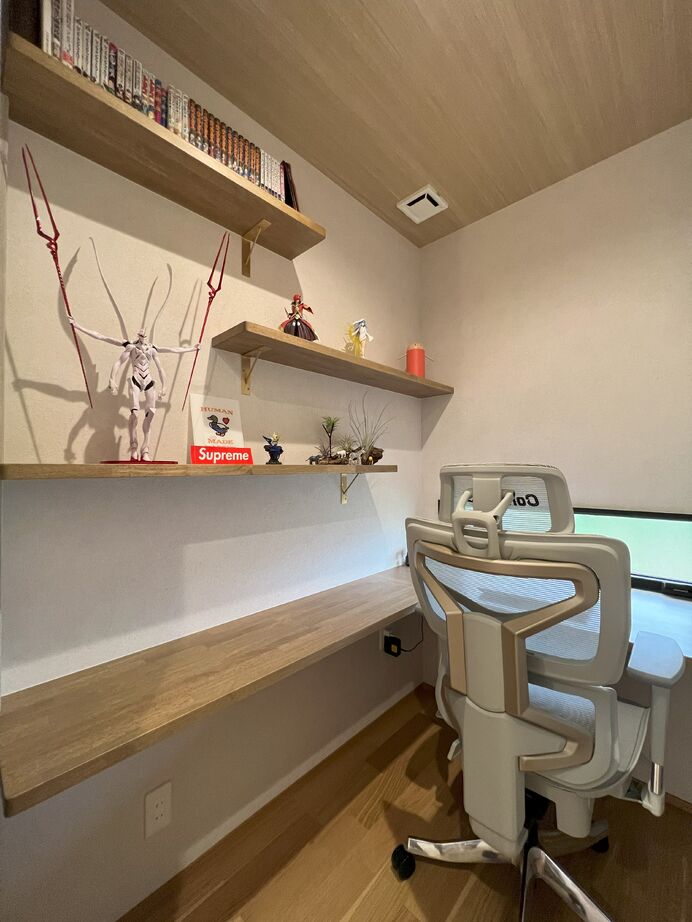 東宝ホーム 【延床34坪台/ヌック/ランドリールーム】沼るヌックがお気に入り！リビングに家族が集まる家の建築実例画像10