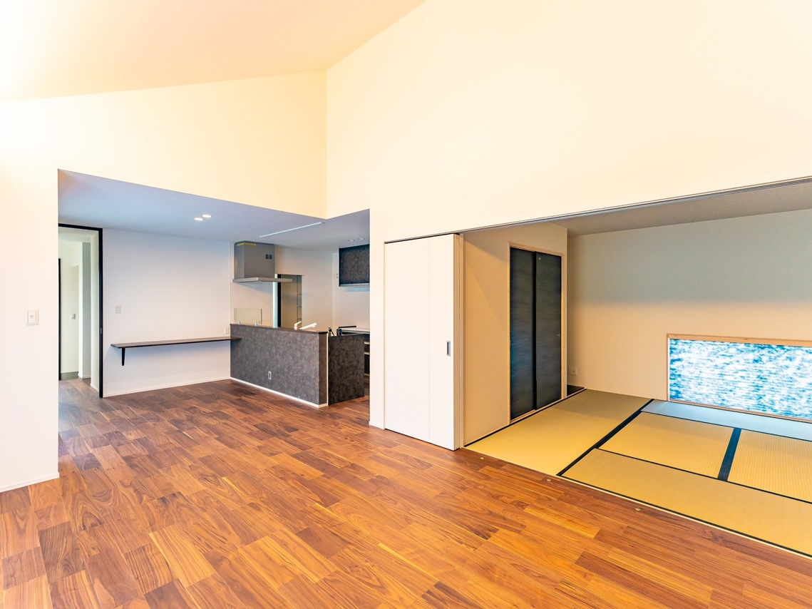 東宝ホーム 【平屋/開放感/勾配天井】回遊できる家事動線がある開放感いっぱいの平屋（2000万円台後半）の建築実例画像3