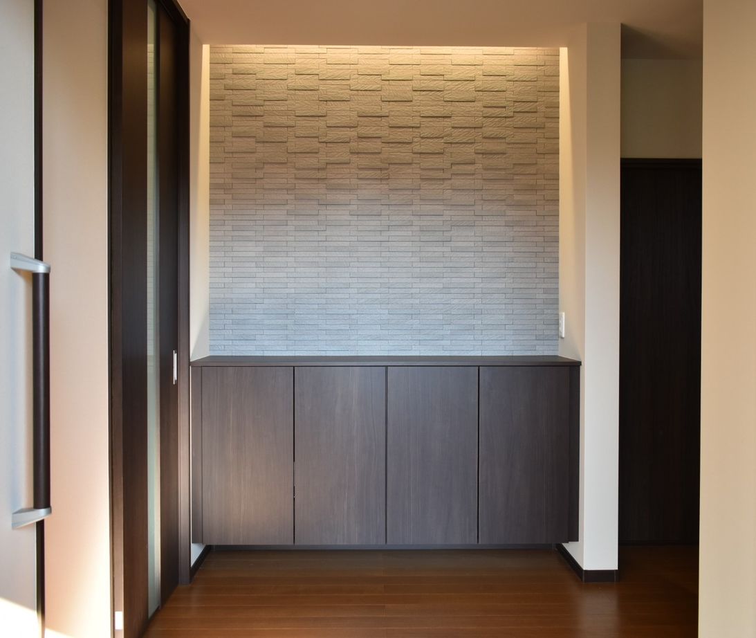 東宝ホーム 家族のつながりを感じる吹抜け空間のある邸宅の建築実例画像3