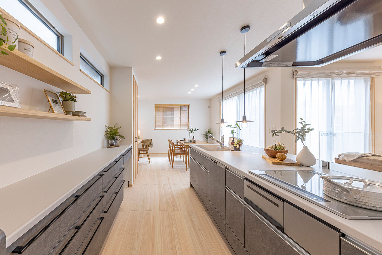La prochaine HOME（ラ・プロシエンホーム）by新和建設 【愛知県 /2000万円台 /30坪台/自然素材 】「木の家 で暮らしたい」に応えた、東濃桧の柱、桧の無垢床の家の建築実例画像6