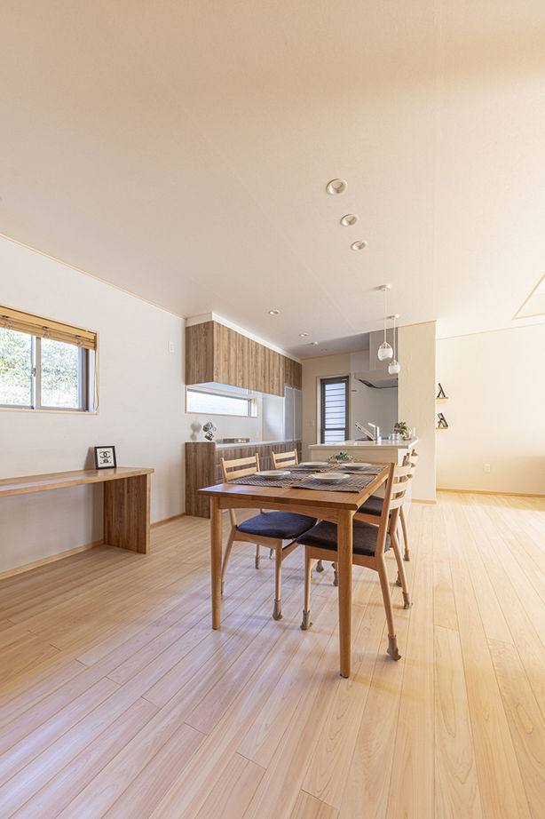 La prochaine HOME（ラ・プロシエンホーム）by新和建設 【 岐阜県/2000万円台 /30坪台/間取図有 】床も壁も自然素材。だから暑い夏はひんやり、寒い冬はほんわかの建築実例画像3