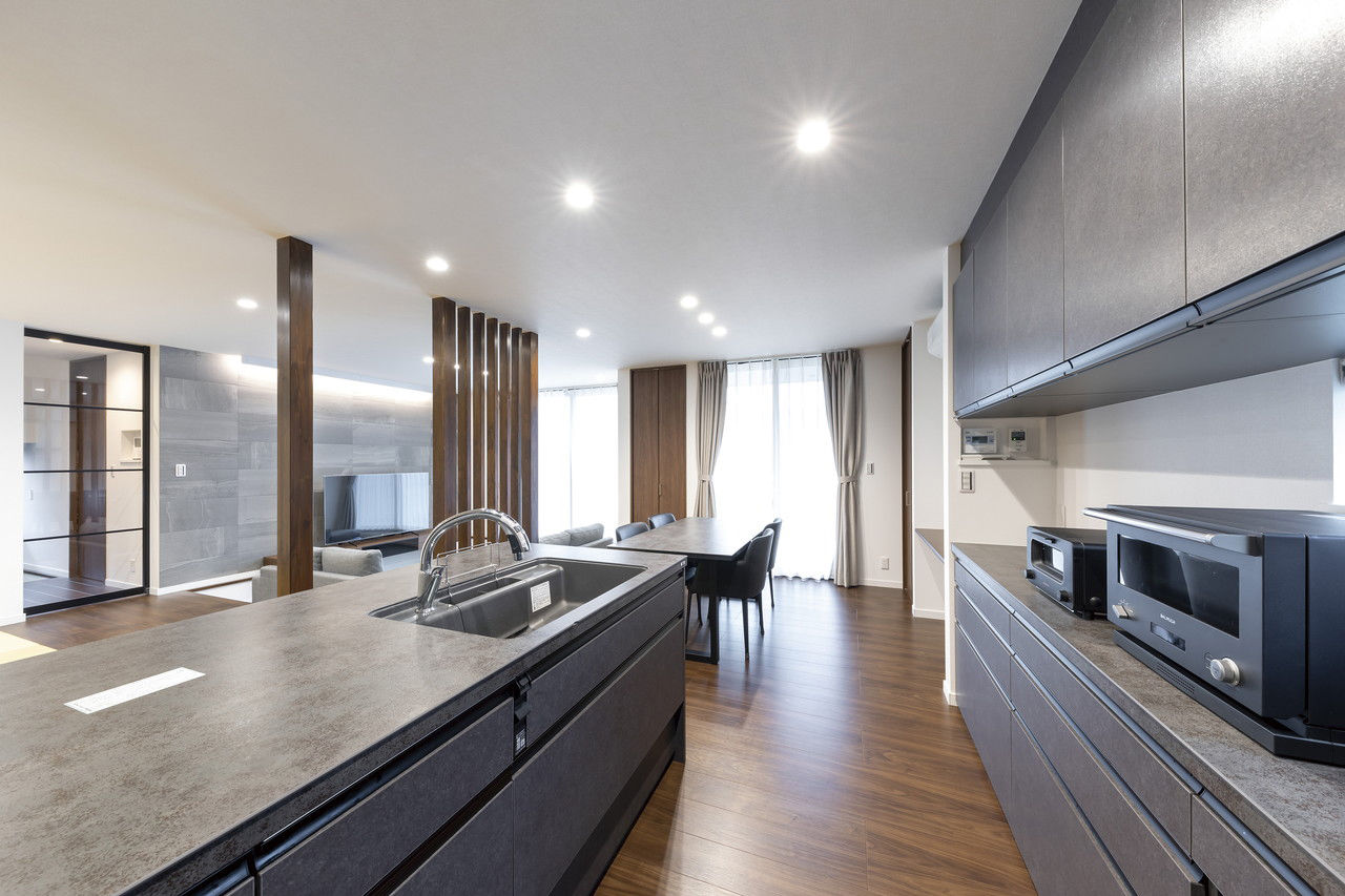 ヤマミズホーム 【3000万円～3499万円｜ダウンフロアリビング｜こだわりデザイン】ホテルライクな非日常空間で暮らす贅沢の建築実例画像5