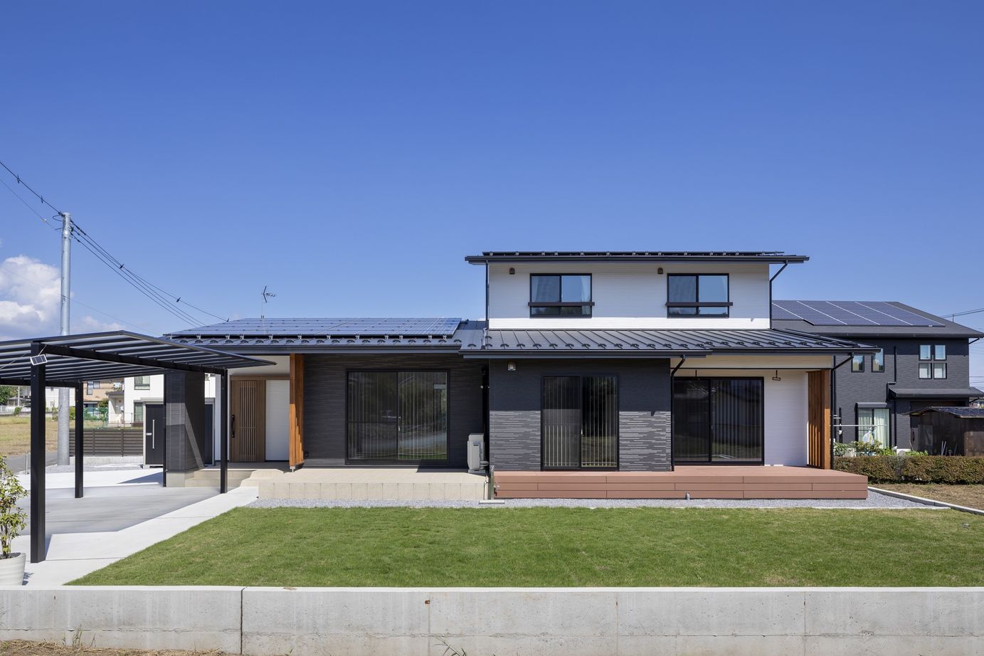 ヤマミズホーム 木×光と風×ウチソトの繋がり。寛ぎと家族との時間を楽しむ家の建築実例画像8